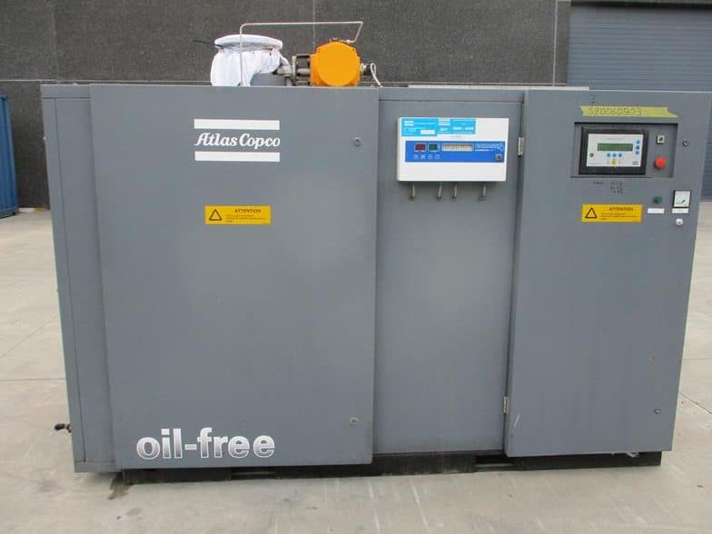 Used 1999 Atlas Copco ZR 110 - 10 - 50 Rotary Screw Air Compressor