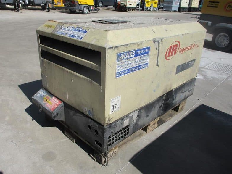 Used 2008 Ingersoll Rand 7/20 Portable Air Compressor, 71 CFM