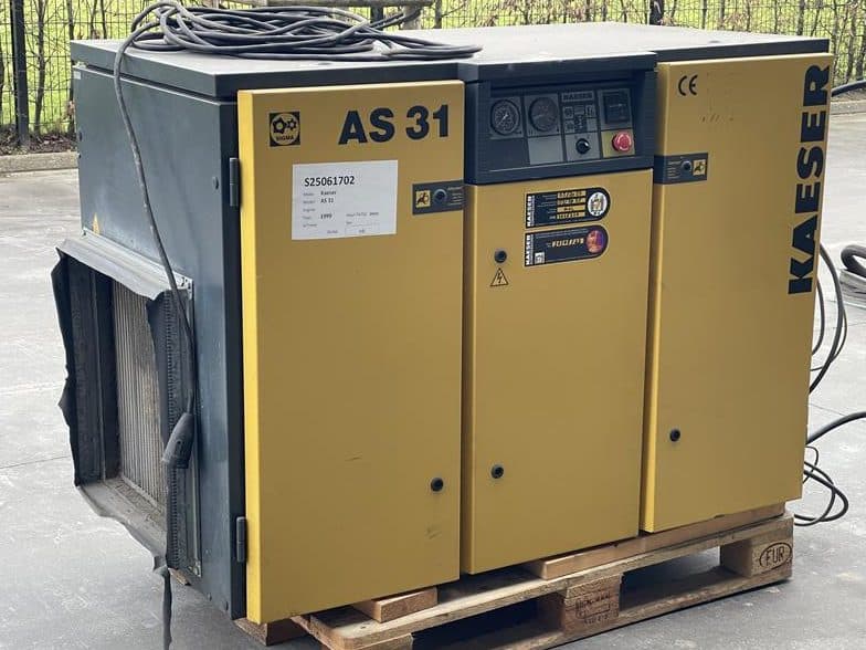 Used 1999 Kaeser AS 31 Rotary Screw Air Compressor, 117 CFM