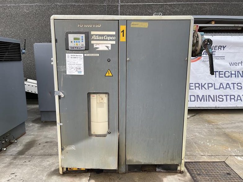 Used 2003 Atlas Copco FD 1000 VSD Compressed Air Dryer