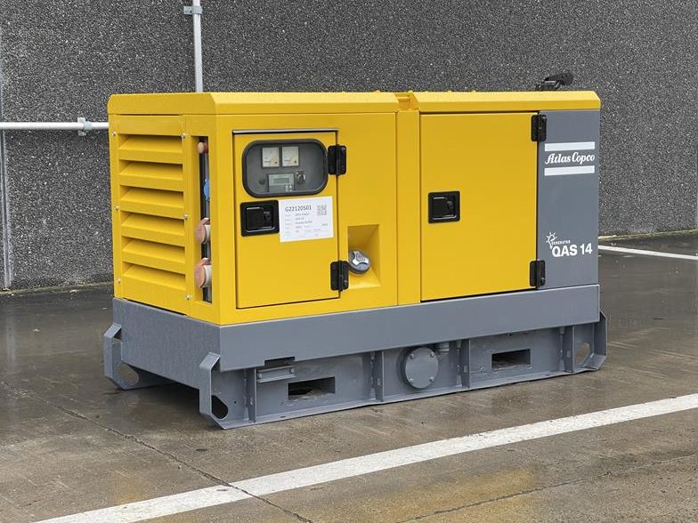 Used 2012 Atlas Copco QAS 14 Diesel Generator, 14 kVA