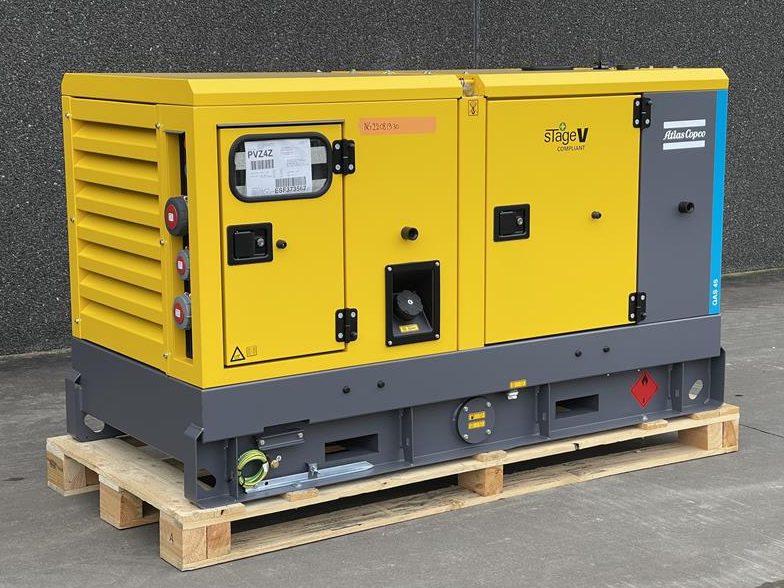 New Atlas Copco QAS 45 Diesel Generator, 44 kVA