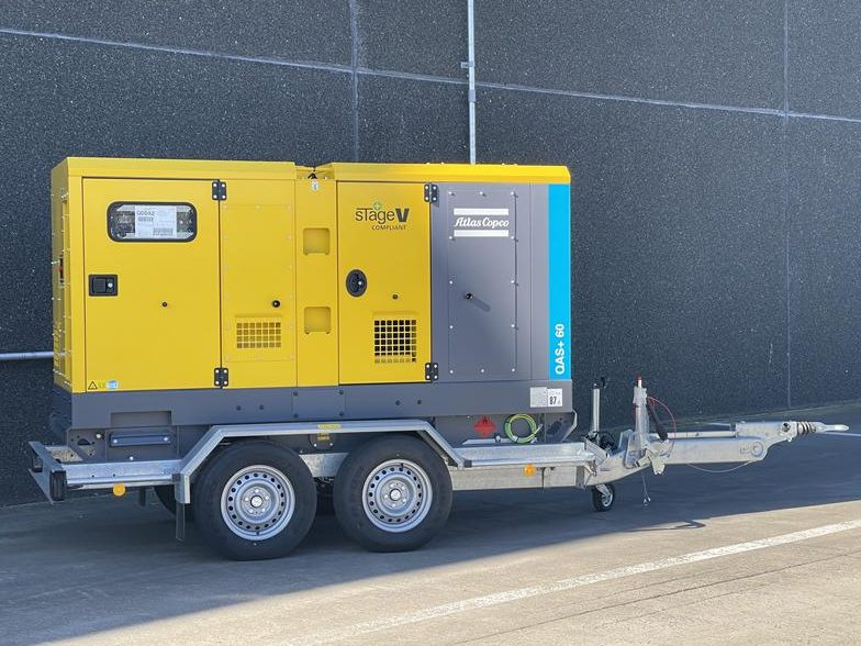 New Atlas Copco QAS+ 60 ANB Diesel Generator, 60 kVA