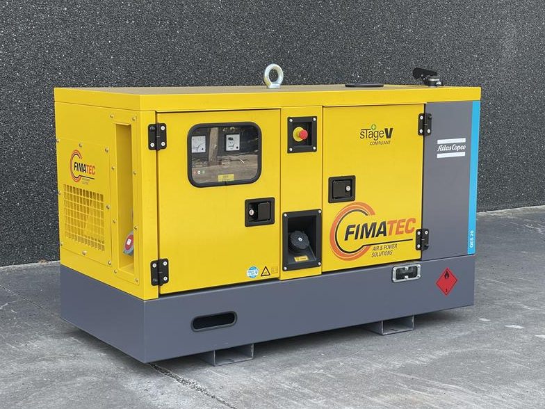 New Atlas Copco QES 20 Diesel Generator, 18 kVA