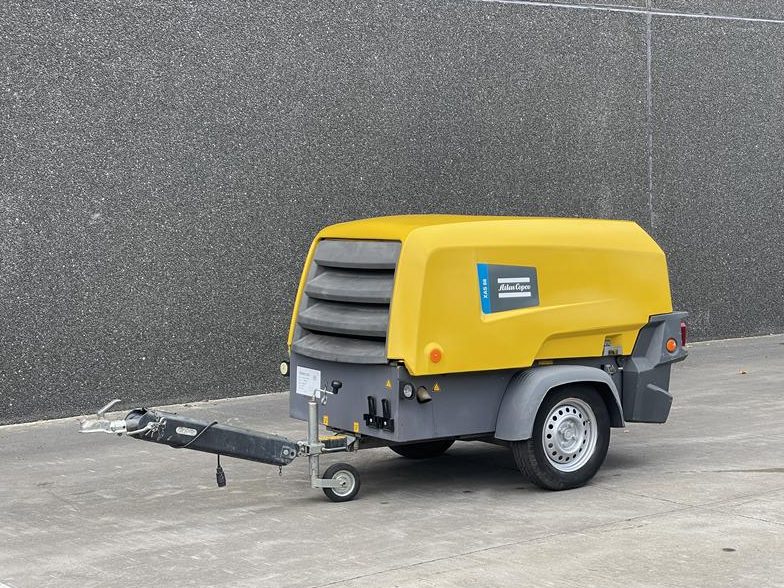 Used 2017 Atlas Copco XAS 88 Portable Air Compressor, 177 CFM