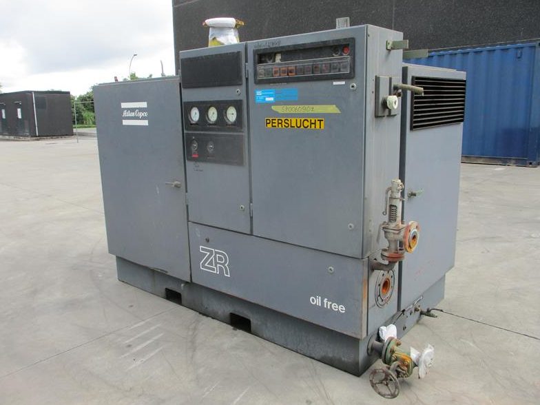 Used Atlas Copco ZR 30 E Rotary Screw Air Compressor, 155 CFM