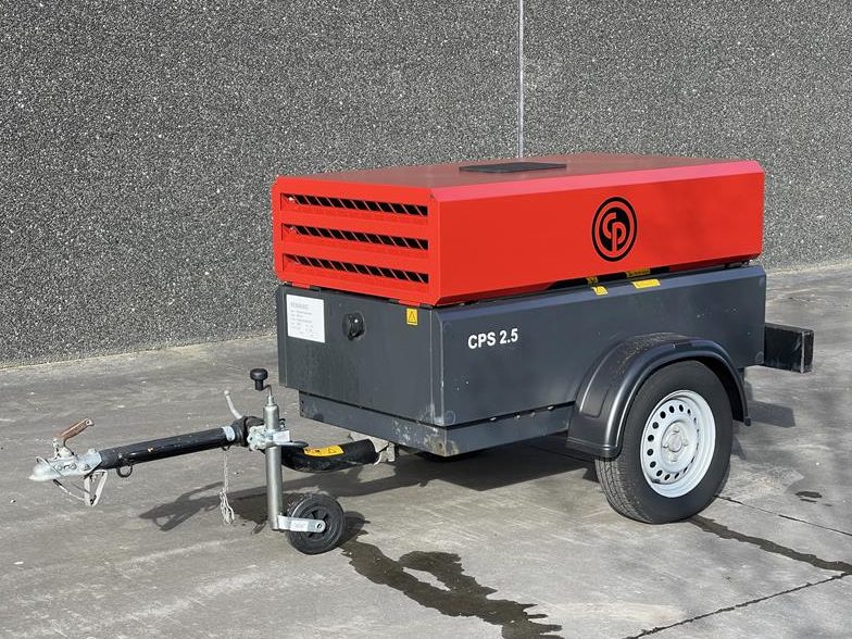 Used 2014 Chicago Pneumatic CPS 2.5 Portable Air Compressor, 88 CFM