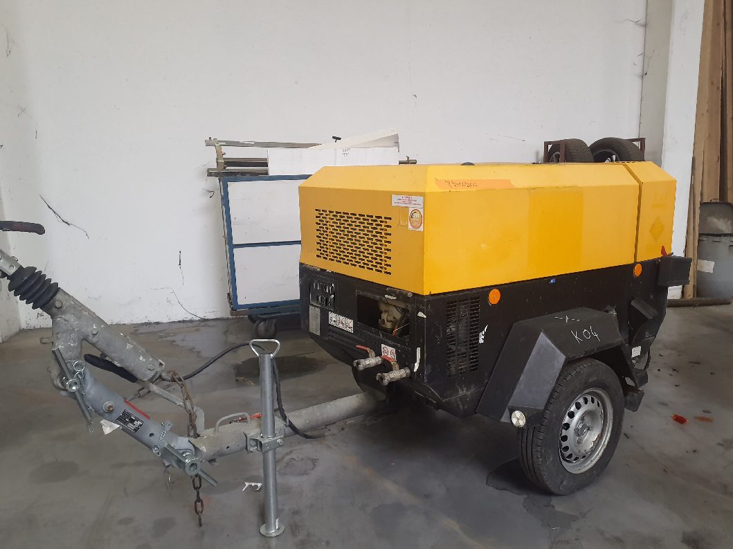 Used 2016 Doosan 7/41 W Portable Air Compressor
