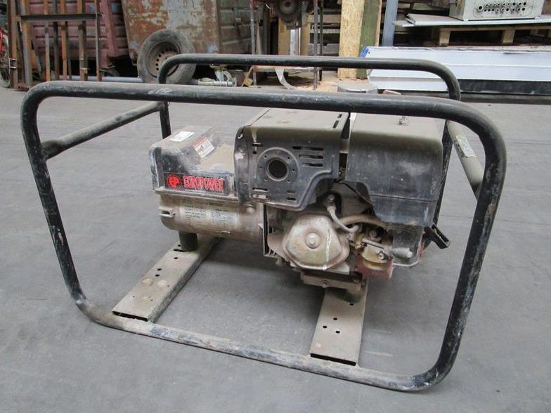 Used 2009 Europower EP 6000 Diesel Generator, 6 kVA