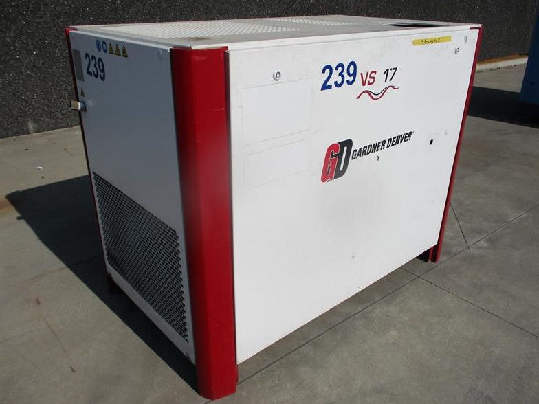 Used 2010 Gardner Denver VS 17 Rotary Screw Air Compressor, 92 CFM