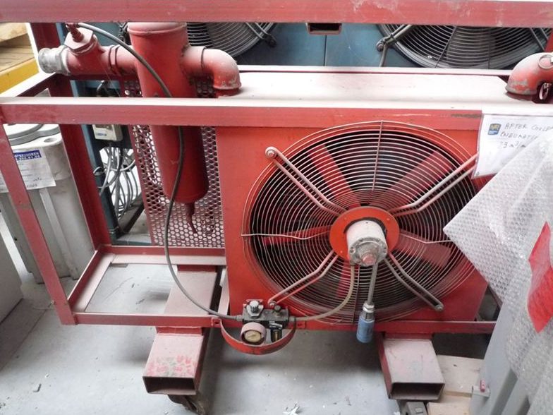 Used 1995 Hiross pneumatic aftercooler Compressed Air Dryer