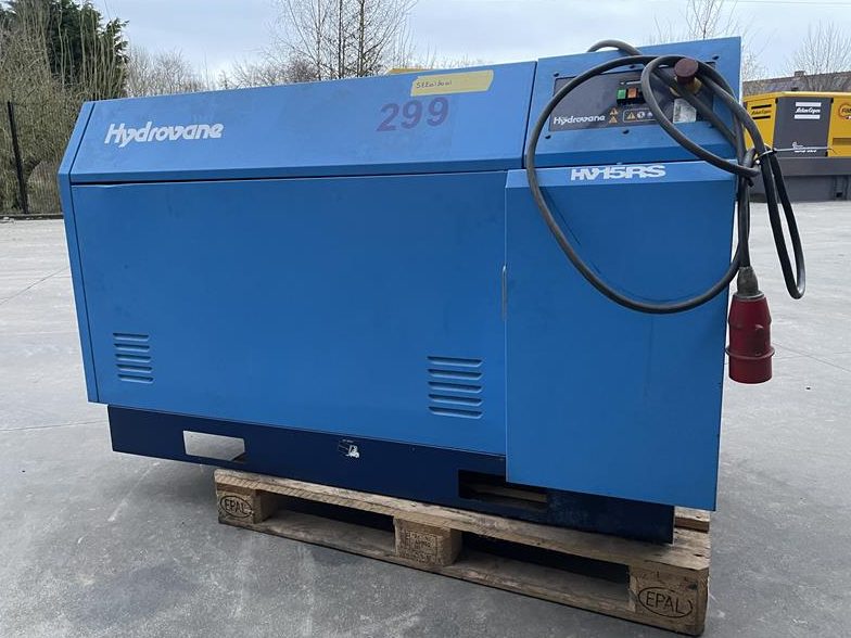 Used Hydrovane HV 15 RS Rotary Screw Air Compressor, 60 CFM