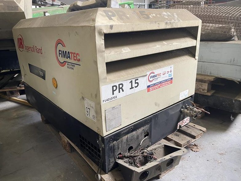 Used 2008 Ingersoll Rand 7/20 Portable Air Compressor, 71 CFM