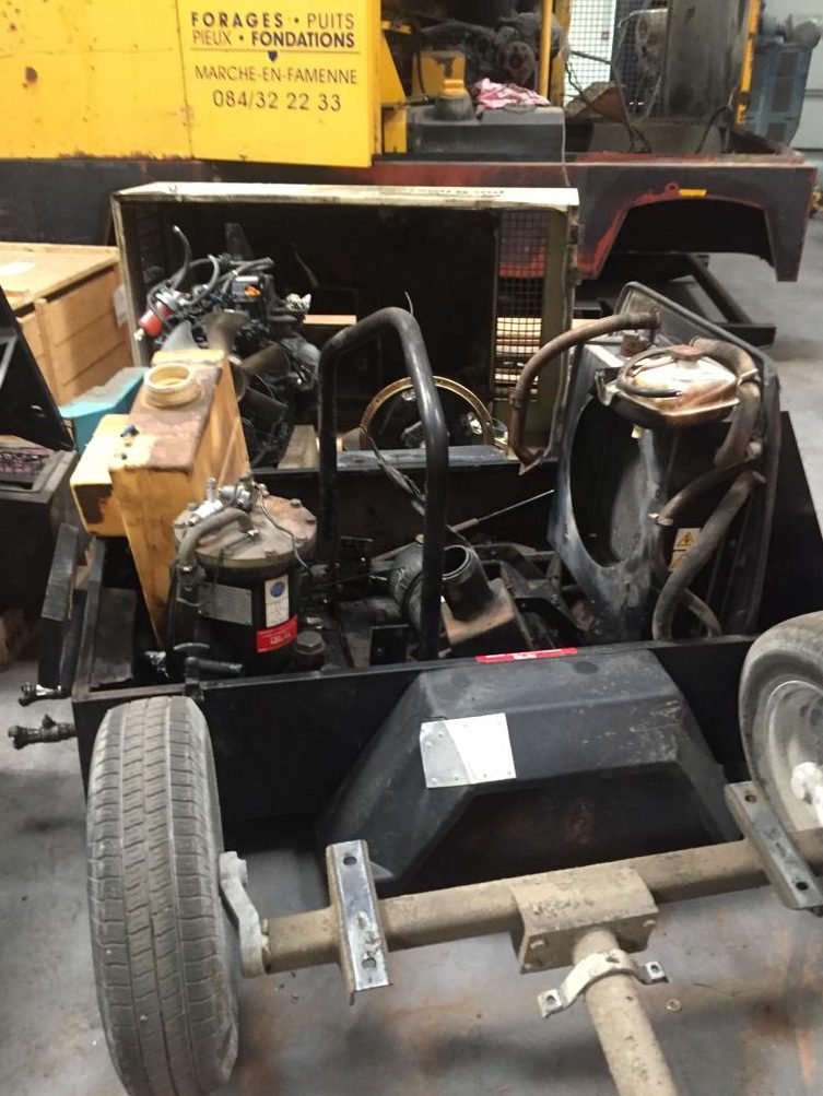 Used 2006 Ingersoll Rand 7/31 Portable Air Compressor, 109 CFM
