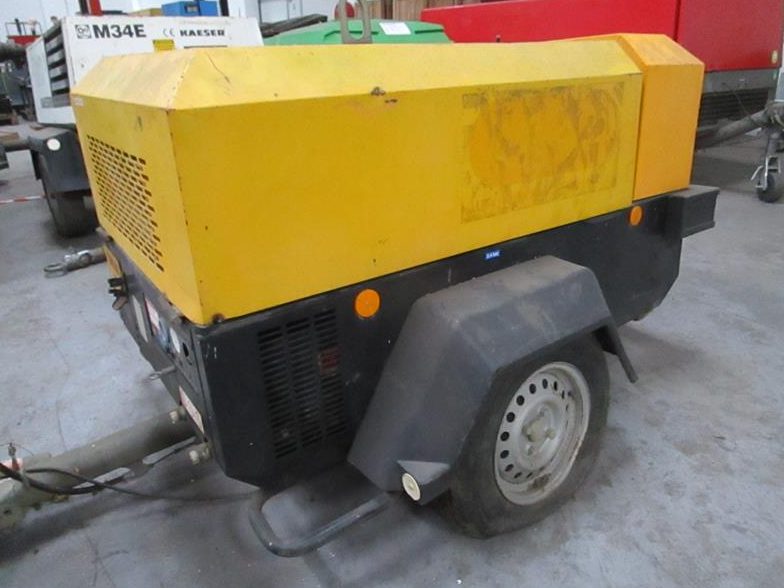 Used 2008 Ingersoll Rand 7/41 Portable Air Compressor, 145 CFM