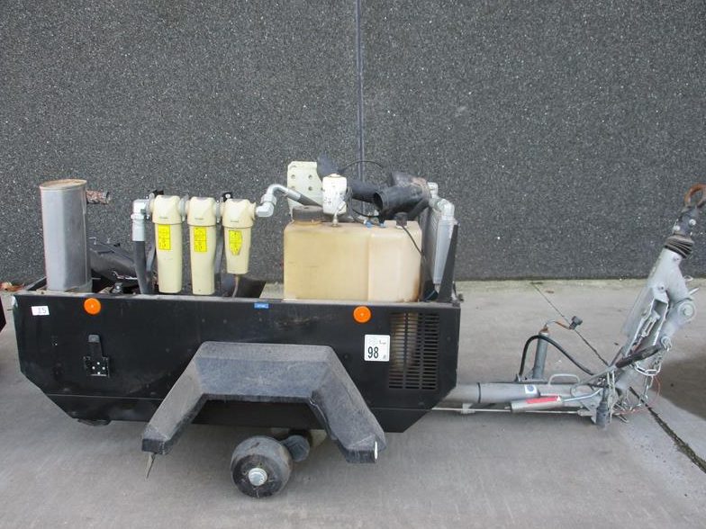 Used 2016 Ingersoll Rand 7/41 Portable Air Compressor, 145 CFM