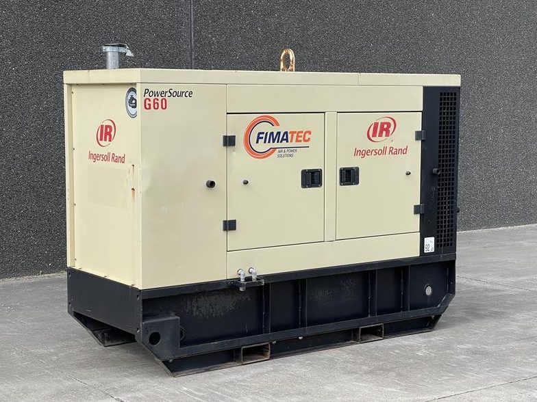 Used 2009 Ingersoll Rand G 60 Diesel Generator, 60 kVA