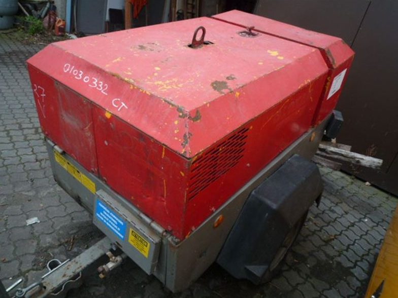 Used 1999 Ingersoll Rand P 101 WD Portable Air Compressor, 102 CFM