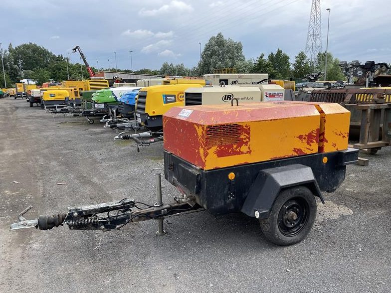 Used 1999 Ingersoll Rand P 130 Portable Air Compressor, 127 CFM