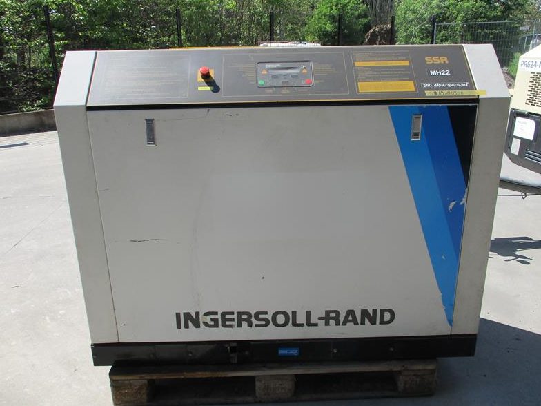 Used 1993 Ingersoll Rand SSR MH 22 Rotary Screw Air Compressor, 106 CFM