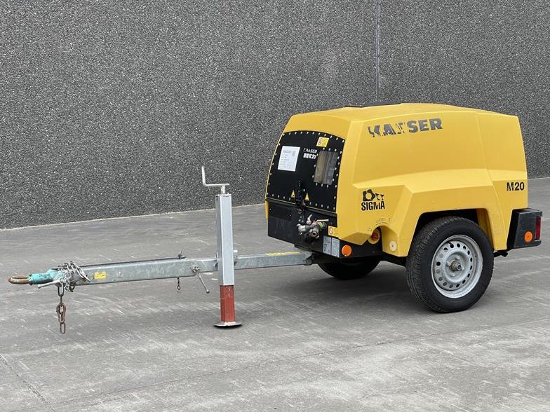 Used 2015 Kaeser M 20 Portable Air Compressor, 71 CFM
