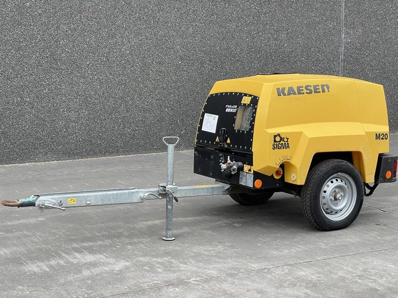 Used 2015 Kaeser M 20 Portable Air Compressor, 71 CFM
