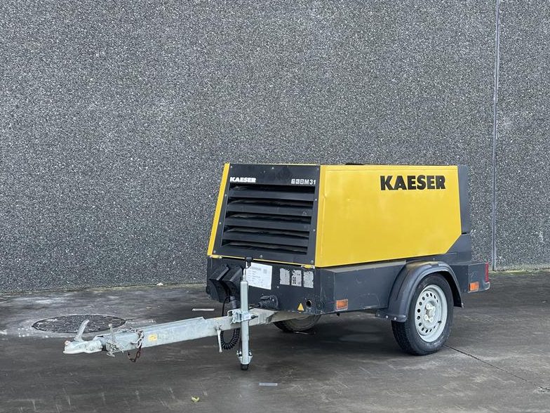 Used 2015 Kaeser M 31 Portable Air Compressor, 109 CFM