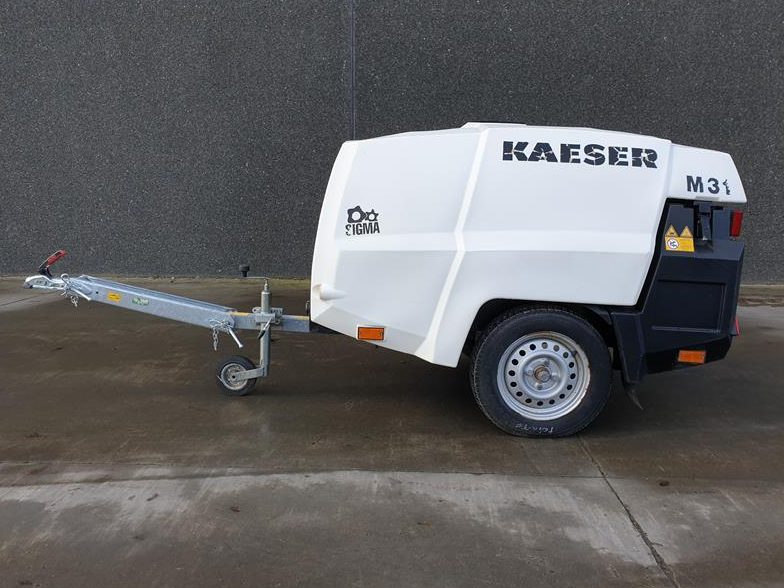 Used 2014 Kaeser M 31 PE Portable Air Compressor, 113 CFM